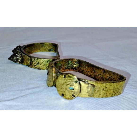 Metzke Antiqued Pewter - Seashell Design 4 Napkin Rings and 4 Place Card Holders - Picture 6 of 9